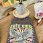 Free Bird Crop Graphic Tee