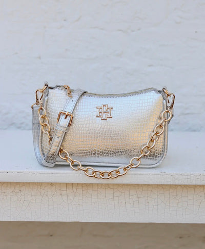 Joan Crossbody- Silver