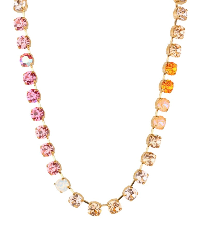 Ombre Rhinestone Necklace