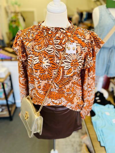Flutter Sleeve Top