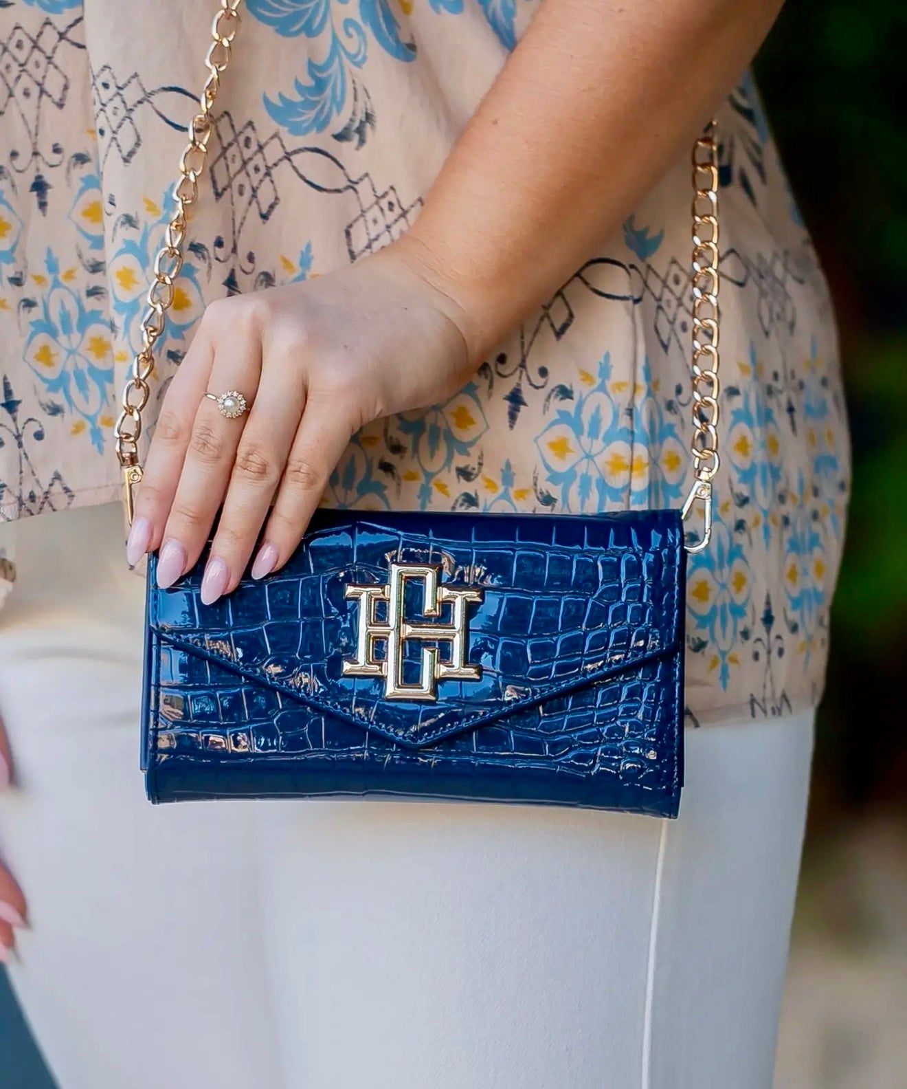 Carlington Crossbody- Navy