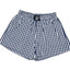 Lulu Mac Gingham Boxer Short- Navy