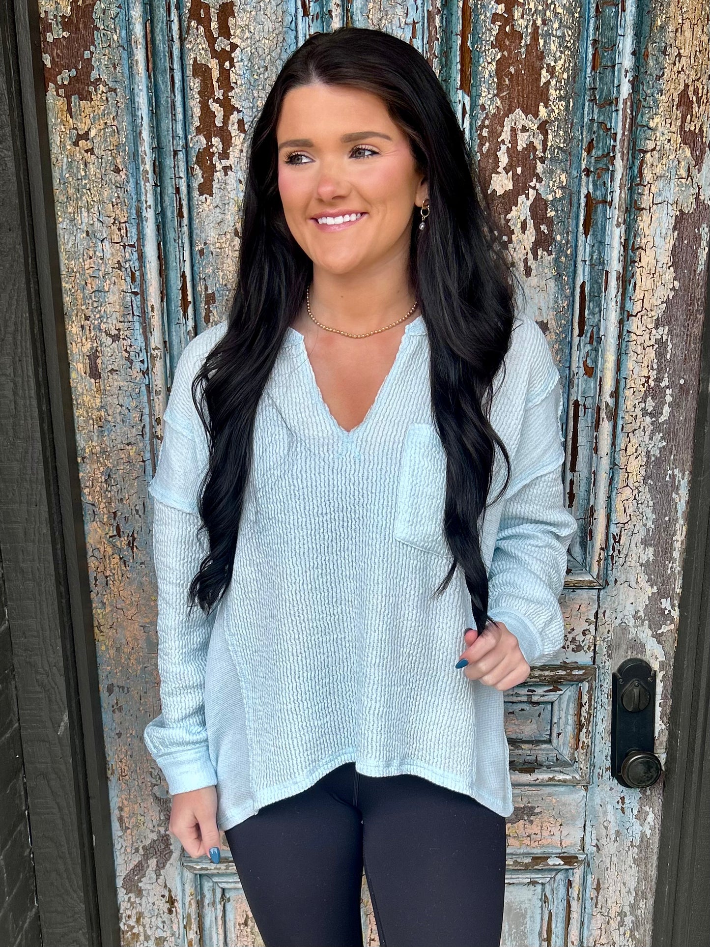 Ribbed Long Sleeve- 4 COLORS
