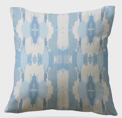Mia Indoor/Outdoor Pillow- Blue