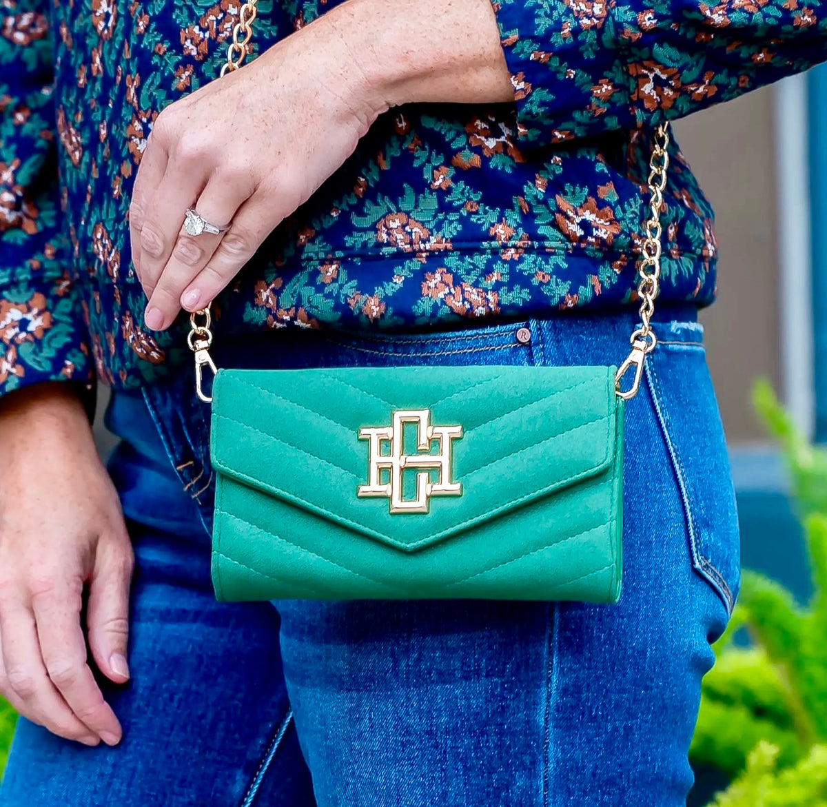 Carlington Crossbody- Green