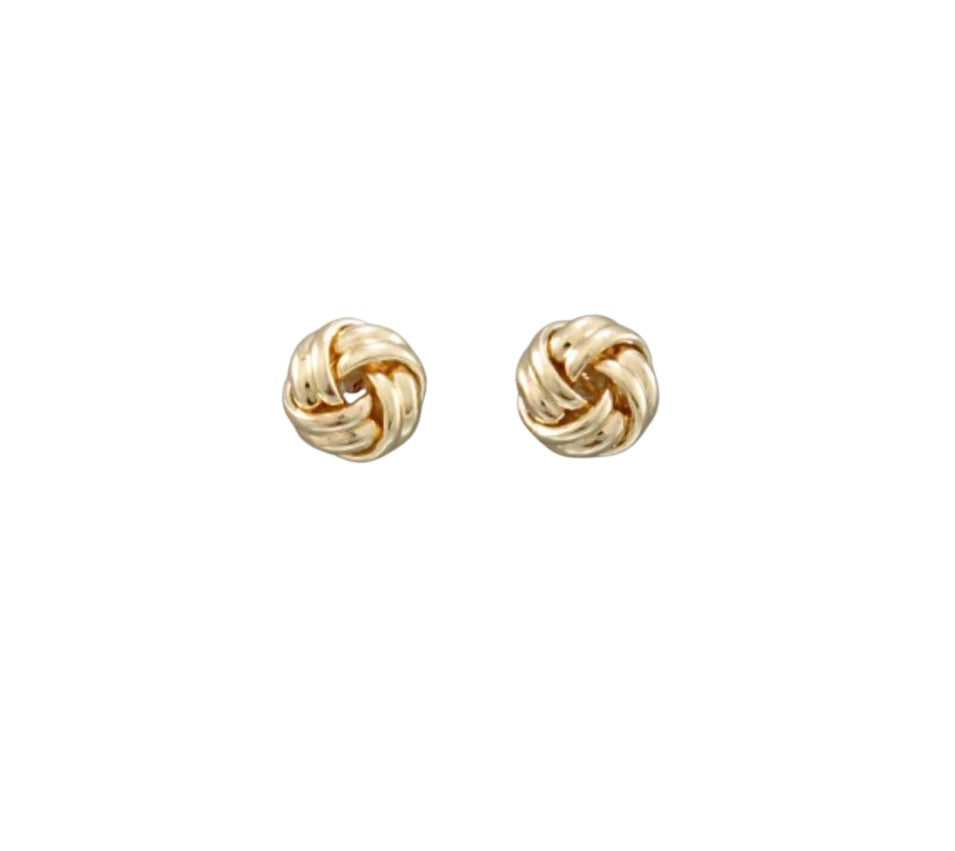 Gold Knot Earrings