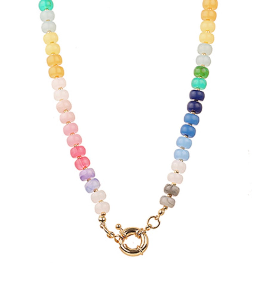 Multicolor Beaded Necklace