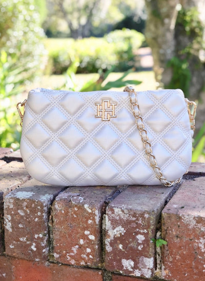 Livi Crossbody Pearl Quilted DQ