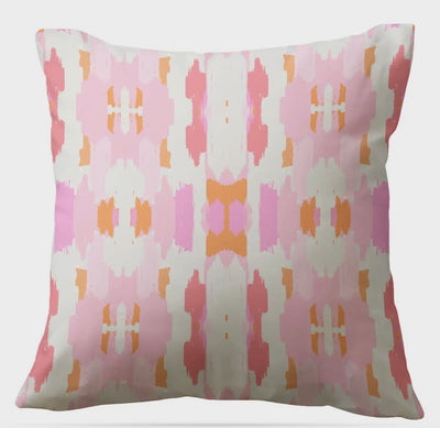 Mia Indoor/Outdoor Pillow- Pink