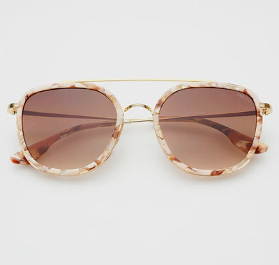 Weston Sunglasses- Pink Pearl/ Brown