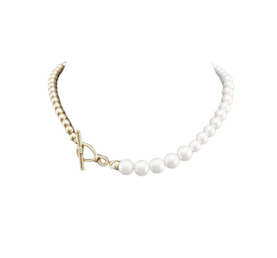 Pearl + Good Toggle Necklace