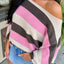 Elle Stripe Knit Top