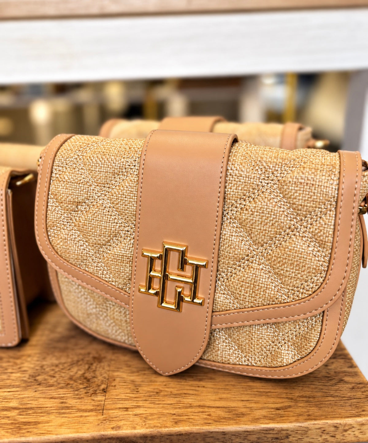 Griffin Crossbody- Natural