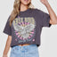 Free Bird Crop Graphic Tee