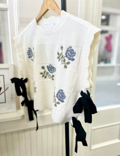 Bound in Bloom Top- Cream