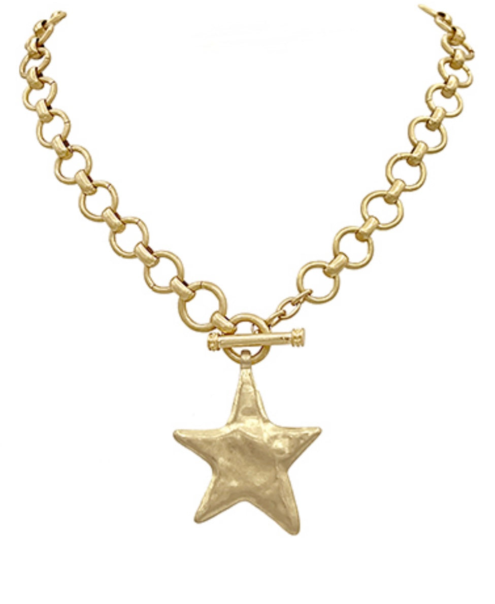Toggle Necklace- Star