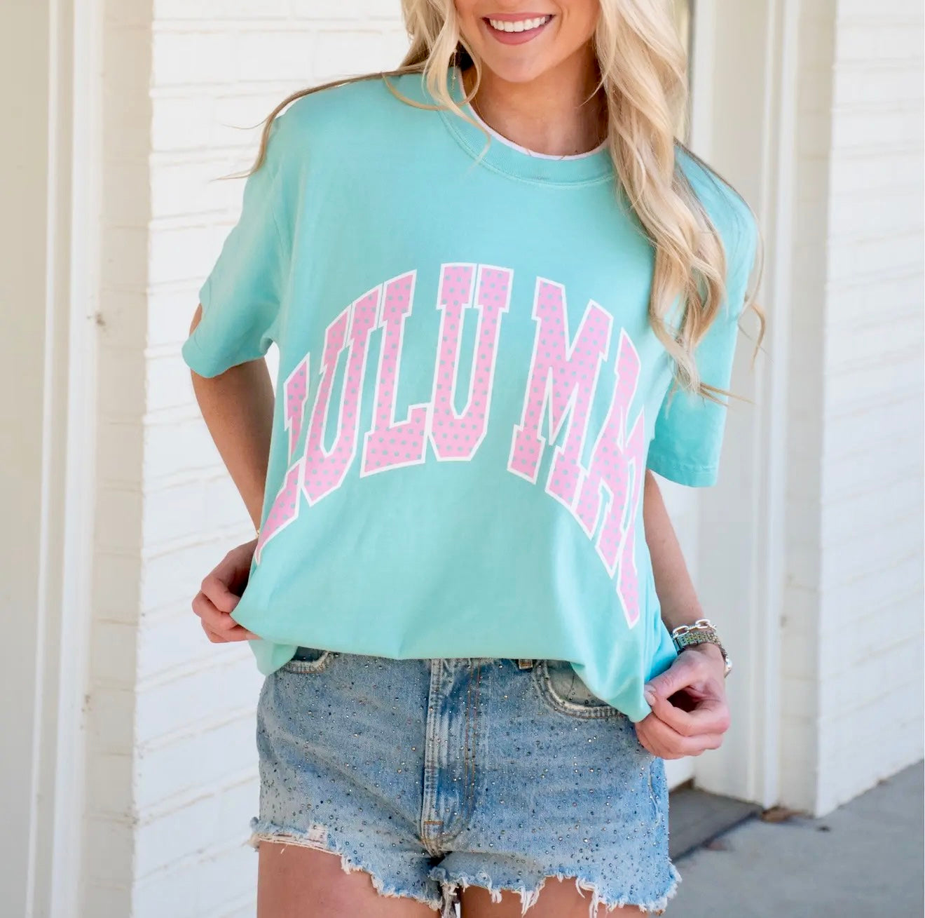 Lulu Mac Tee- Mint