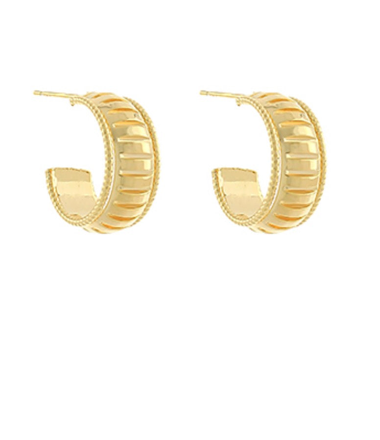 Textured Hoops