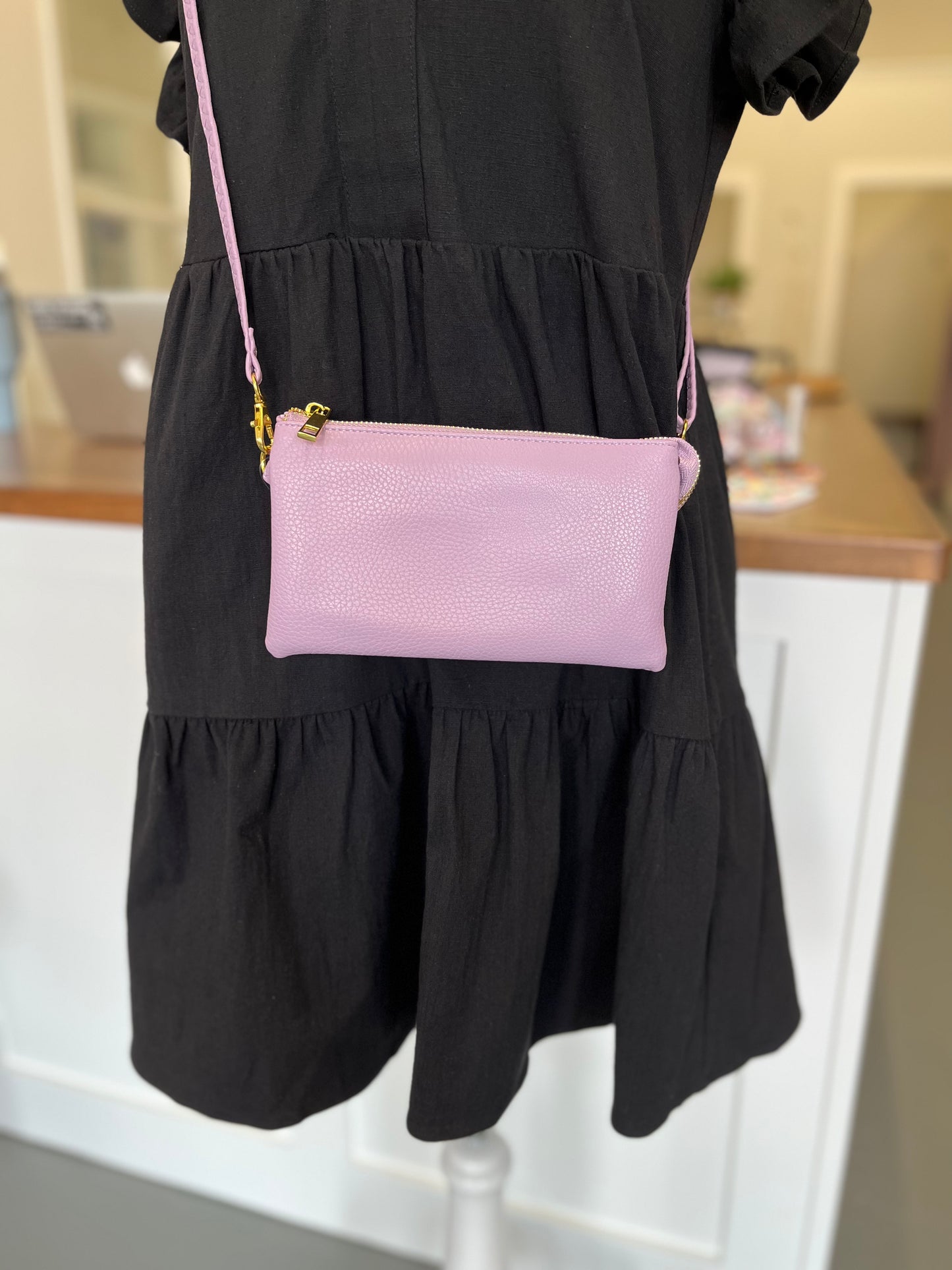Lizzie Crossbody Bag- Lavender
